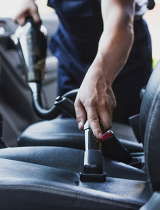 Interior Car Vacuuming Interior Car Vacuuming